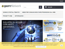 Tablet Screenshot of happynetwork.it